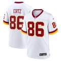 Washington Commanders Zach Ertz Nike White Game Super Bowl Era Jersey product image 1, provided for visual reference and