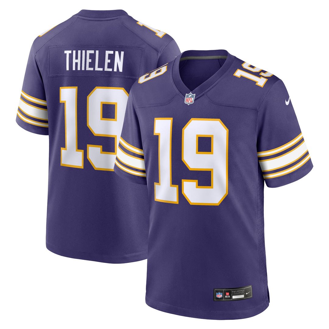Minnesota Vikings Adam Thielen Nike Purple Alternate Game Player Jersey product image 1, provided for visual reference and
