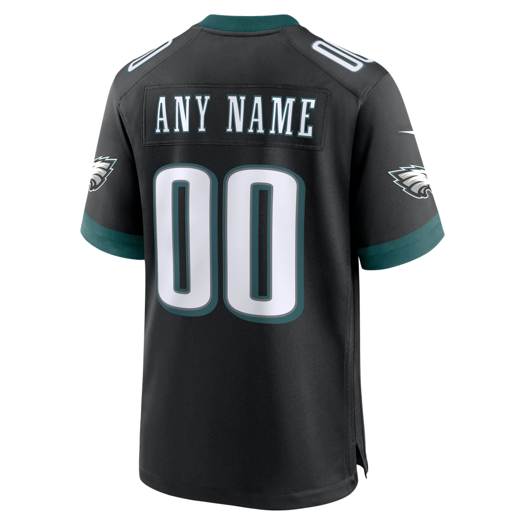 Philadelphia Eagles Nike White White Custom Game Jersey product image 9, provided for visual reference and product detail