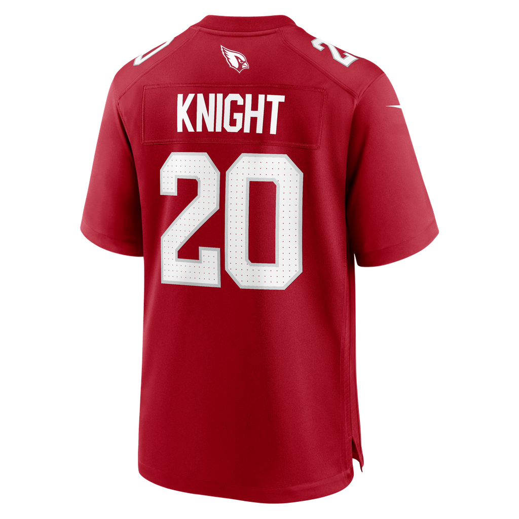 Arizona Cardinals Zonovan Knight Nike Cardinal Team Game Jersey product image 3, provided for visual reference and product