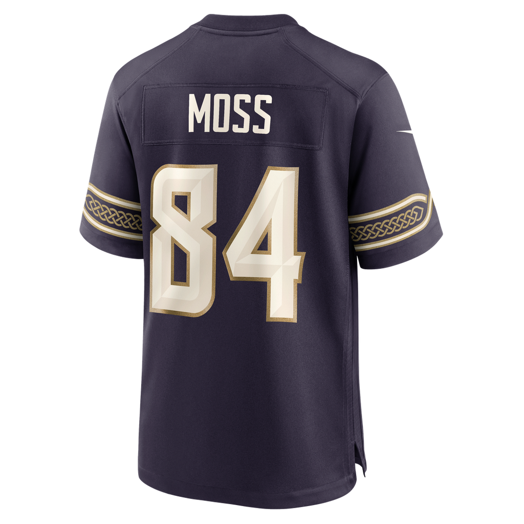 Minnesota Vikings Randy Moss Nike Purple 2026 Rivalries Collection Game Jersey product image 7, provided for visual