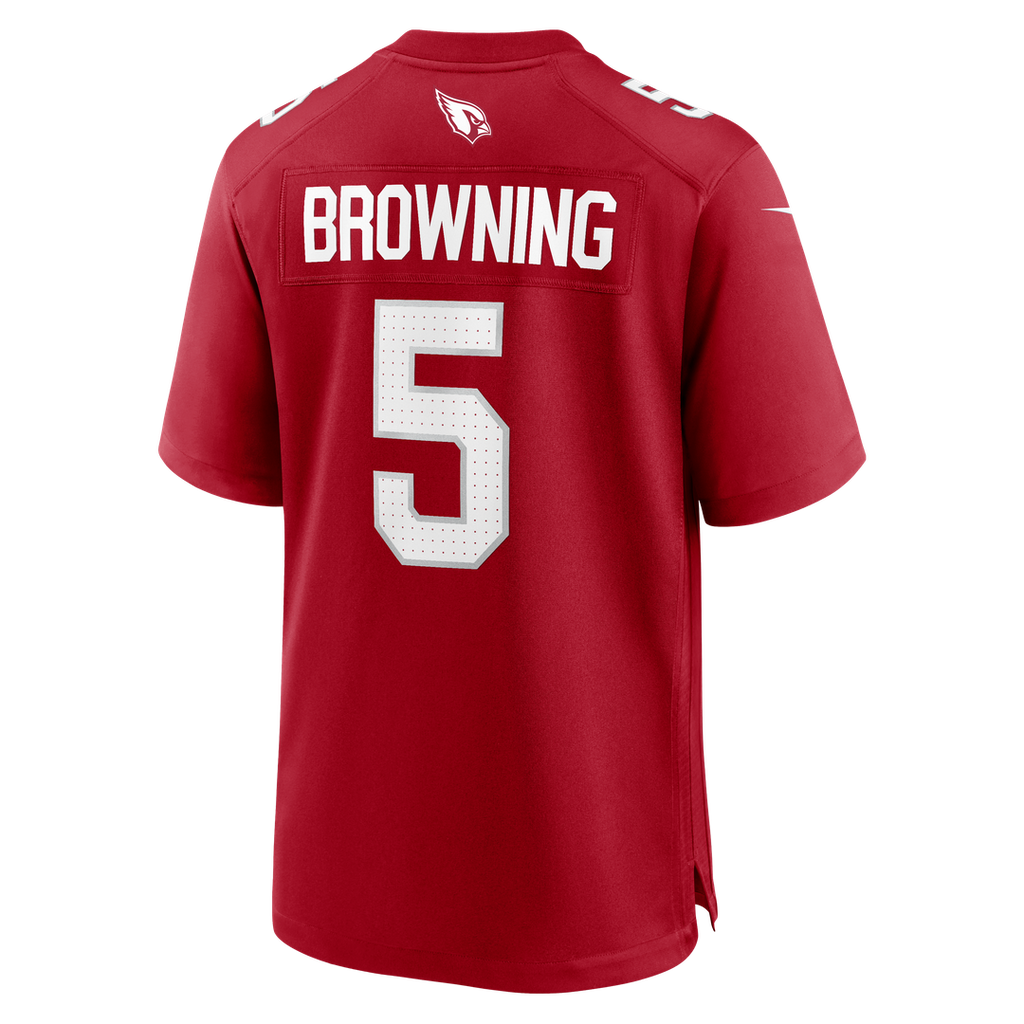 Arizona Cardinals Baron Browning Nike Cardinal Team Game Jersey product image 3, provided for visual reference and product